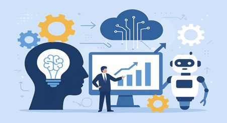  دور إدارة المعرفة المدعومة بالذكاء الاصطناعي في رفع كفاءة العمل