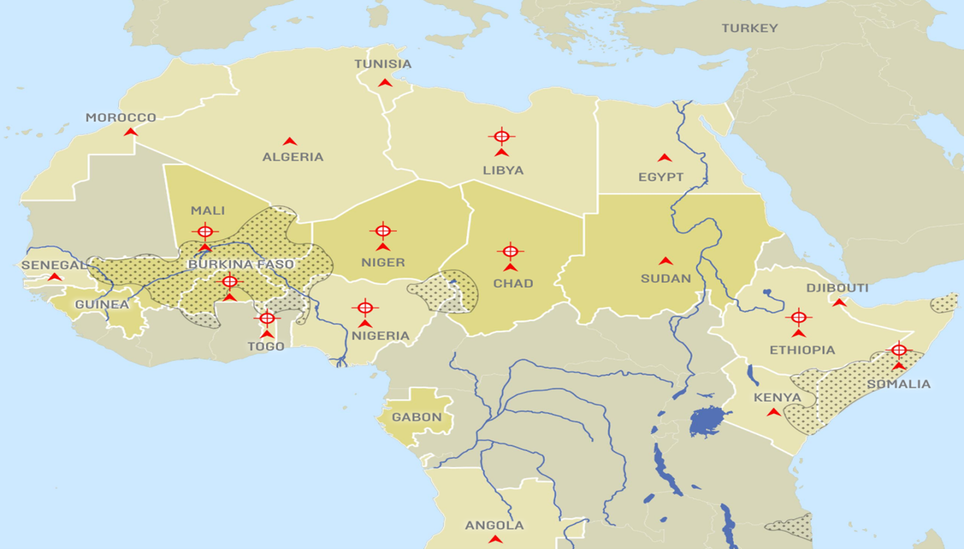  كيف تصل الأسلحة التركية الى الصراعات الأفريقية؟