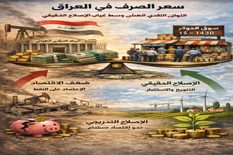 سعر الصرف في العراق: التوازن النقدي الهش وسط غياب الاصلاح الحقيقي
