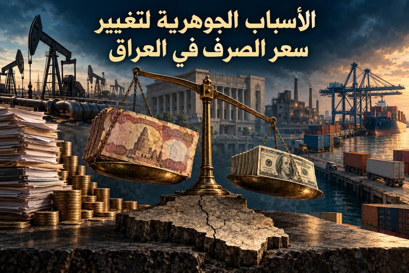 الأسباب الجوهرية لتغيير سعر الصرف في العراق