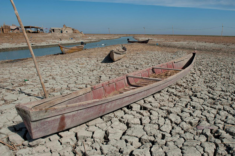 التغيرات المناخية واتساع ظاهرة التصحر في العراق
