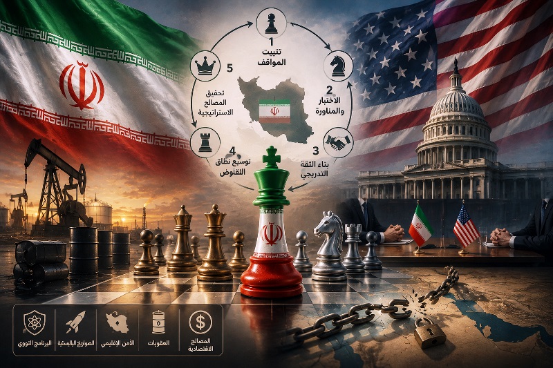 إيران واستراتيجية المراحل في التفاوض مع الولايات المتحدة